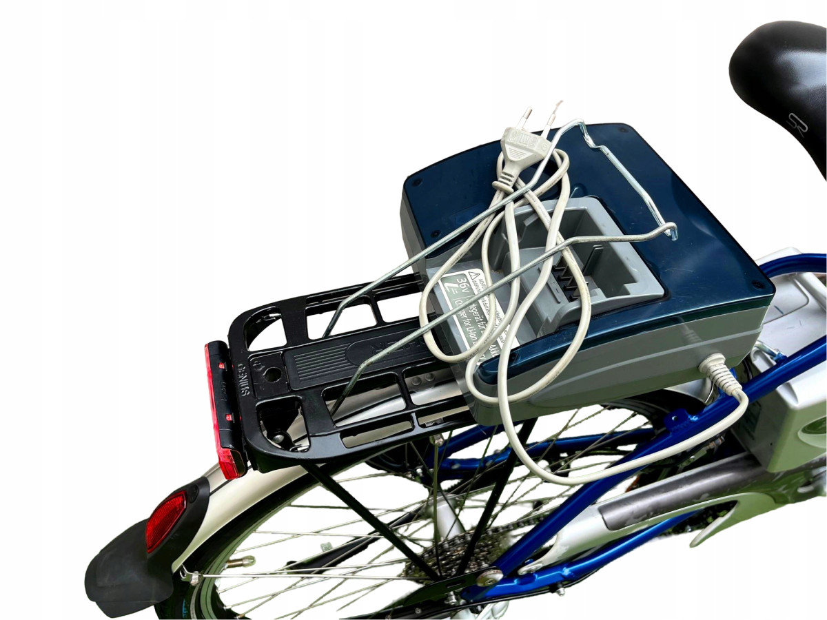 ROWER ELEKTRYCZNY FLYER T-SERIES RAMA 45CM SHIMANO DEORE PANASONIC 14AH