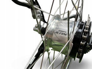 ROWER ELEKTRYCZNY FLYER T-SERIES RAMA 50CM SHIMANO ALFINE PANASONIC 10AH