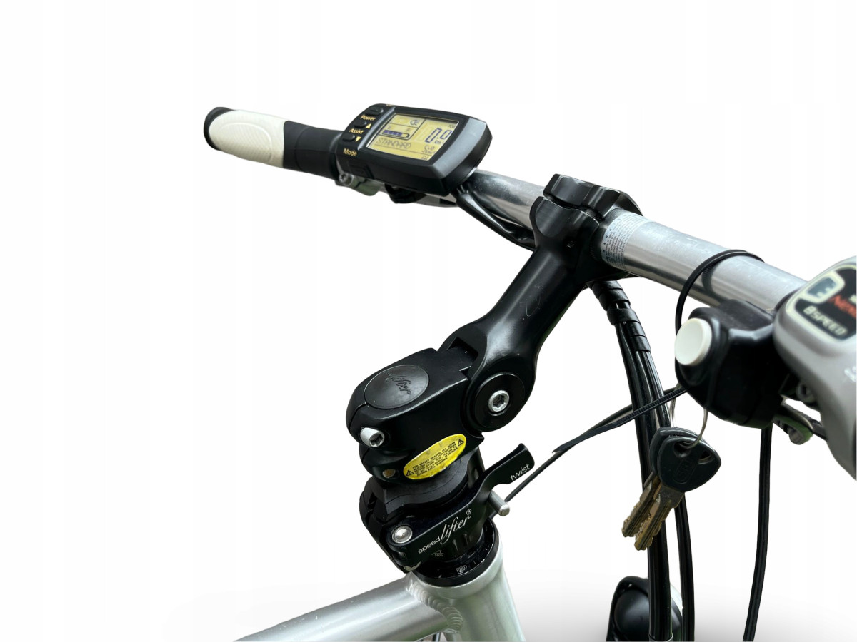 ROWER ELEKTRYCZNY FLYER T-SERIES RAMA 50CM SHIMANO ALFINE PANASONIC 10AH