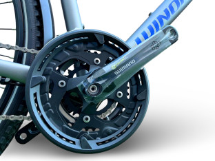 Rower TREKKINGOWY WINORA DOMINGO 27 Rama 56cm Koła 28" HYDRAULIK ALIVIO 3X9