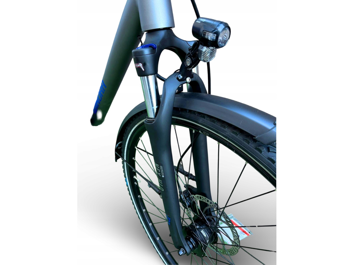 Rower TREKKINGOWY WINORA DOMINGO 27 Rama 56cm Koła 28" HYDRAULIK ALIVIO 3X9