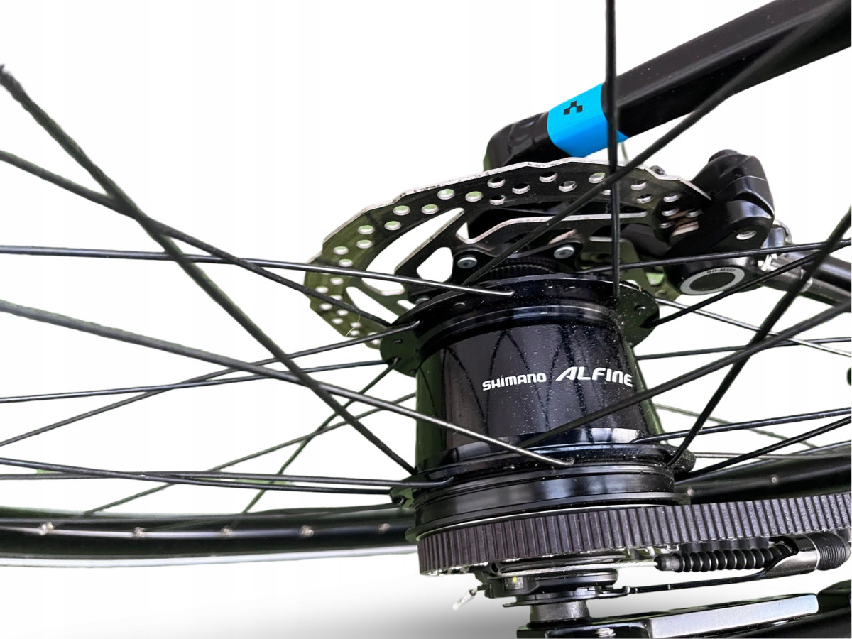 ROWER FITNESS CUBE HYDE RACE SHIMANO ALFINE 8S PASEK CARBON GATES