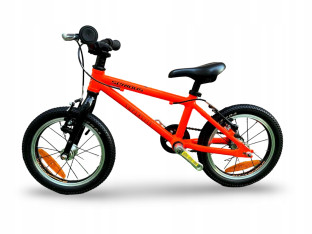 Rower dziecięcy SERIOUS SUPERLITE LTD 14 koła 14" pomarańczowy WAGA 5,25KG