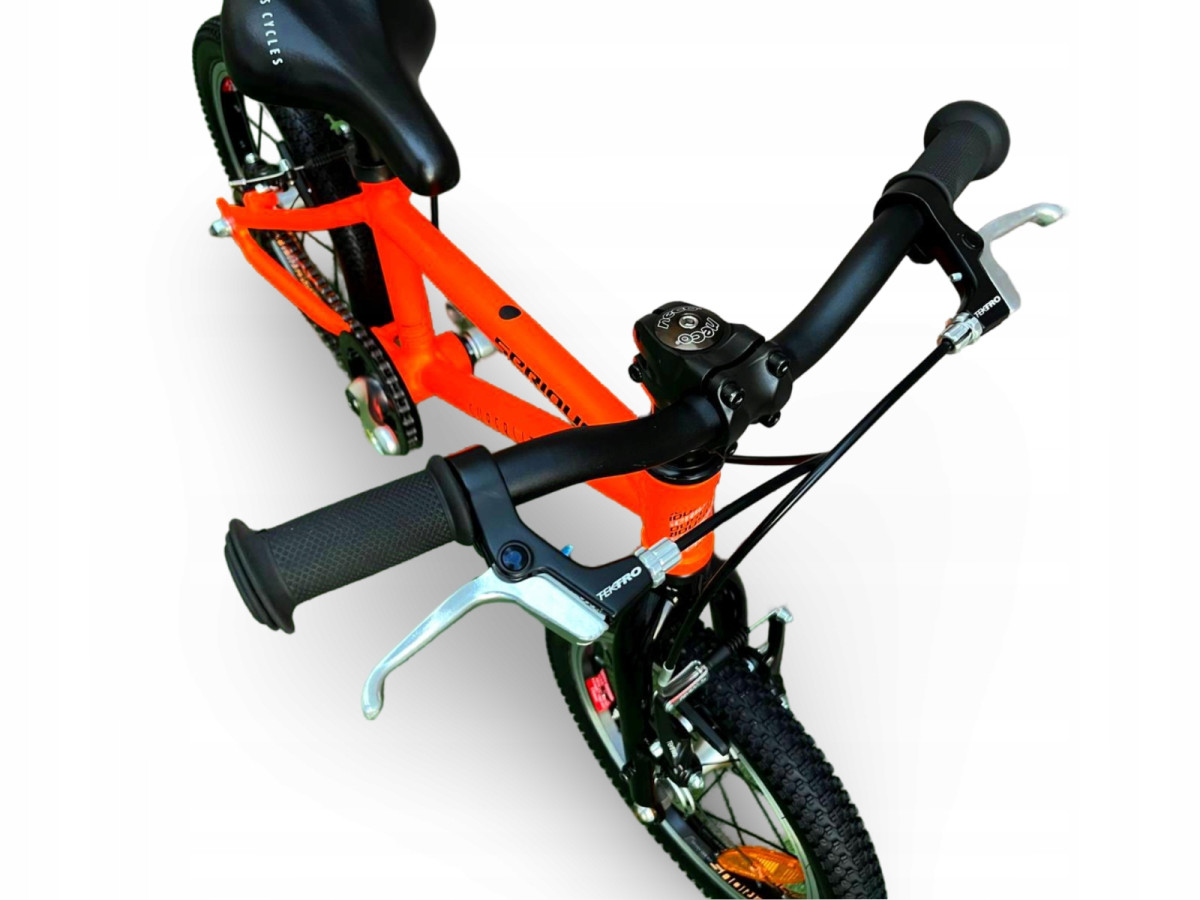 Rower dziecięcy SERIOUS SUPERLITE LTD 14 koła 14" pomarańczowy WAGA 5,25KG