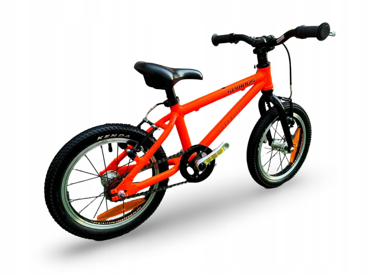 Rower dziecięcy SERIOUS SUPERLITE LTD 14 koła 14" pomarańczowy WAGA 5,25KG