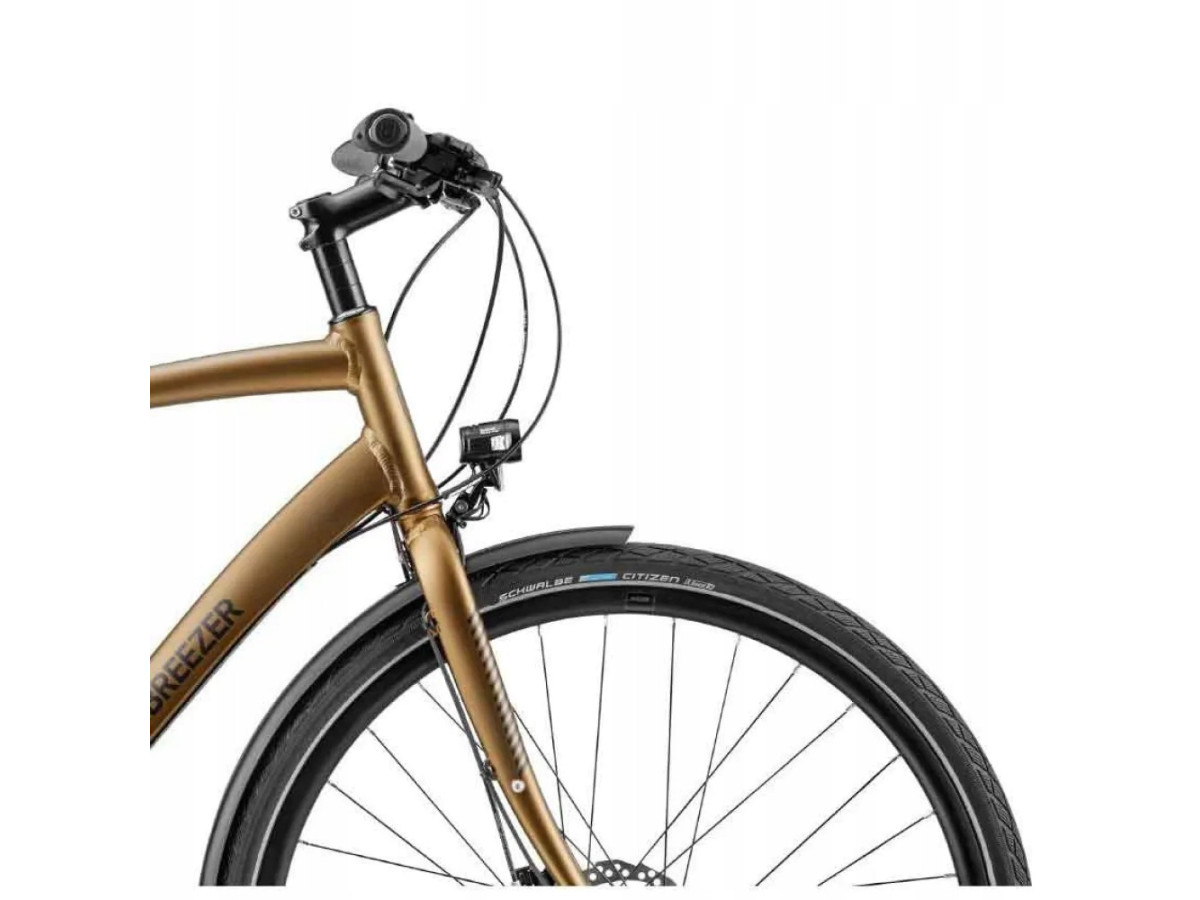 ROWER TREKKINGOWY * BREEZER LIBERTY R1.3+ 28 * RAMA 44CM SHIMANO DEORE 3x9