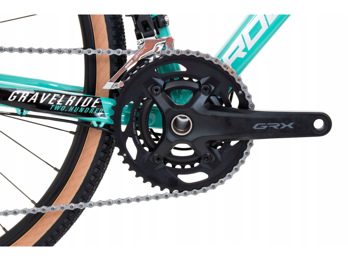 ROWER GRAVEL ROCK MACHINE GRAVELRIDE 500 RAMA M 54CM SHIMANO GRX 2X10 DISC