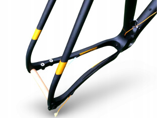 RAMA ROWEROWA GRAVEL FUJI JARI 1.1 CARBON ROZMIAR 52CM Z WIDELCEM