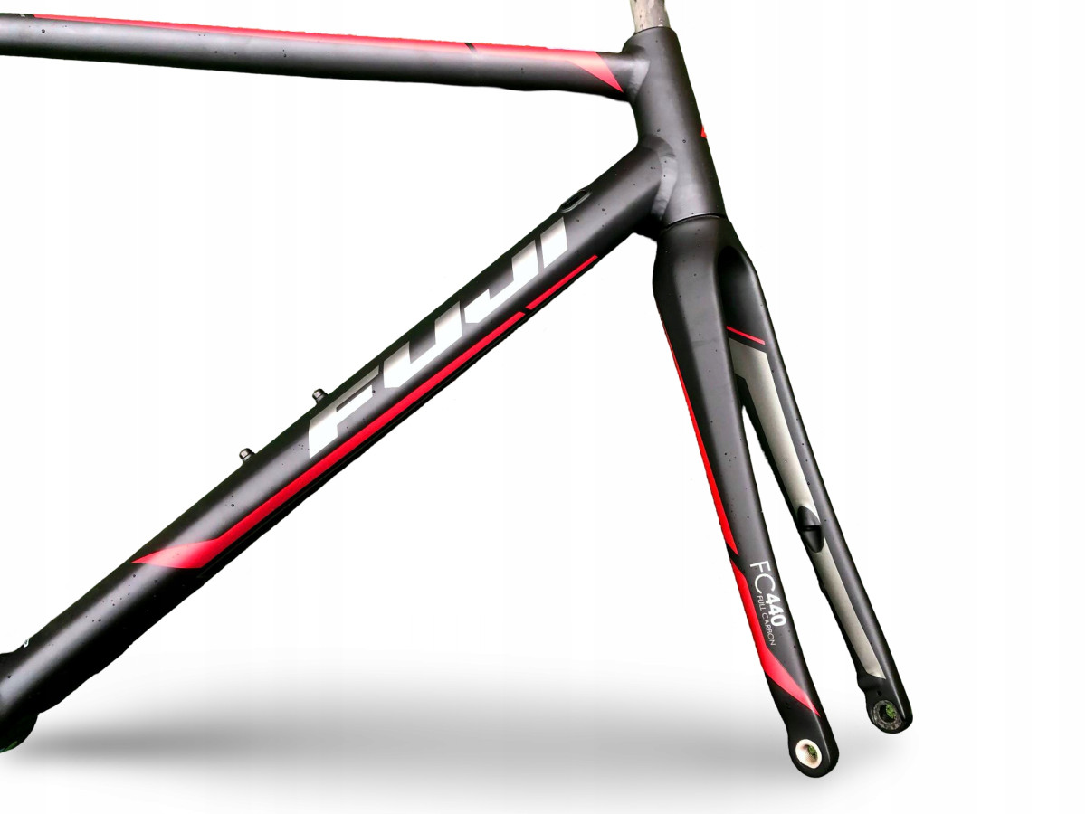 RAMA ROWEROWA FUJI ROUBAIX 1.5 DISC ROZMIAR 49CM Z KARBONOWYM WIDELCEM