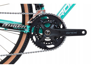ROWER GRAVEL ROCK MACHINE GRAVELRIDE 500 RAMA L 56CM SHIMANO GRX 2X10 DISC