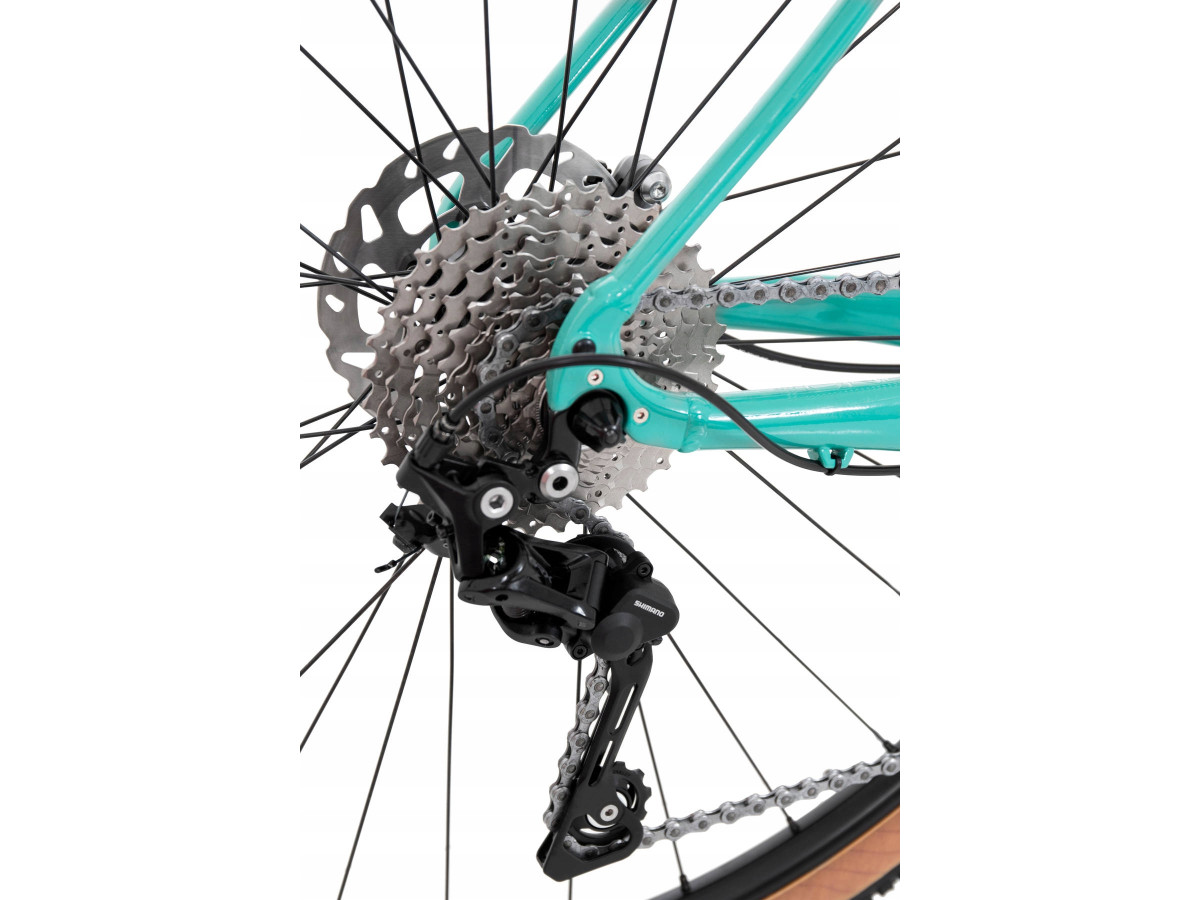 ROWER GRAVEL ROCK MACHINE GRAVELRIDE 500 RAMA XL 58CM SHIMANO GRX 2X10 DISC