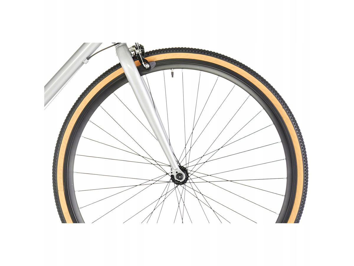 ROWER GRAVEL FIXE FLOATER RACE 8S SILVER 57CM SHIMANO SORA 8S 10KG