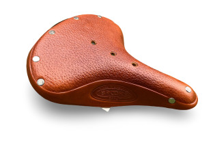 SKÓRZANE SIODEŁKO SIODŁO ROWEROWE BROOKS B67S ORYGINAŁ