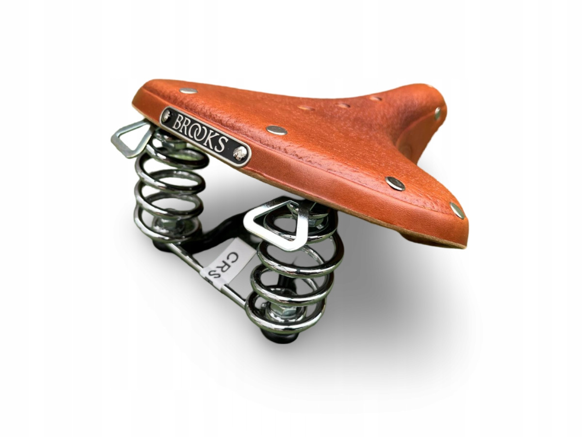 SKÓRZANE SIODEŁKO SIODŁO ROWEROWE BROOKS B67S ORYGINAŁ