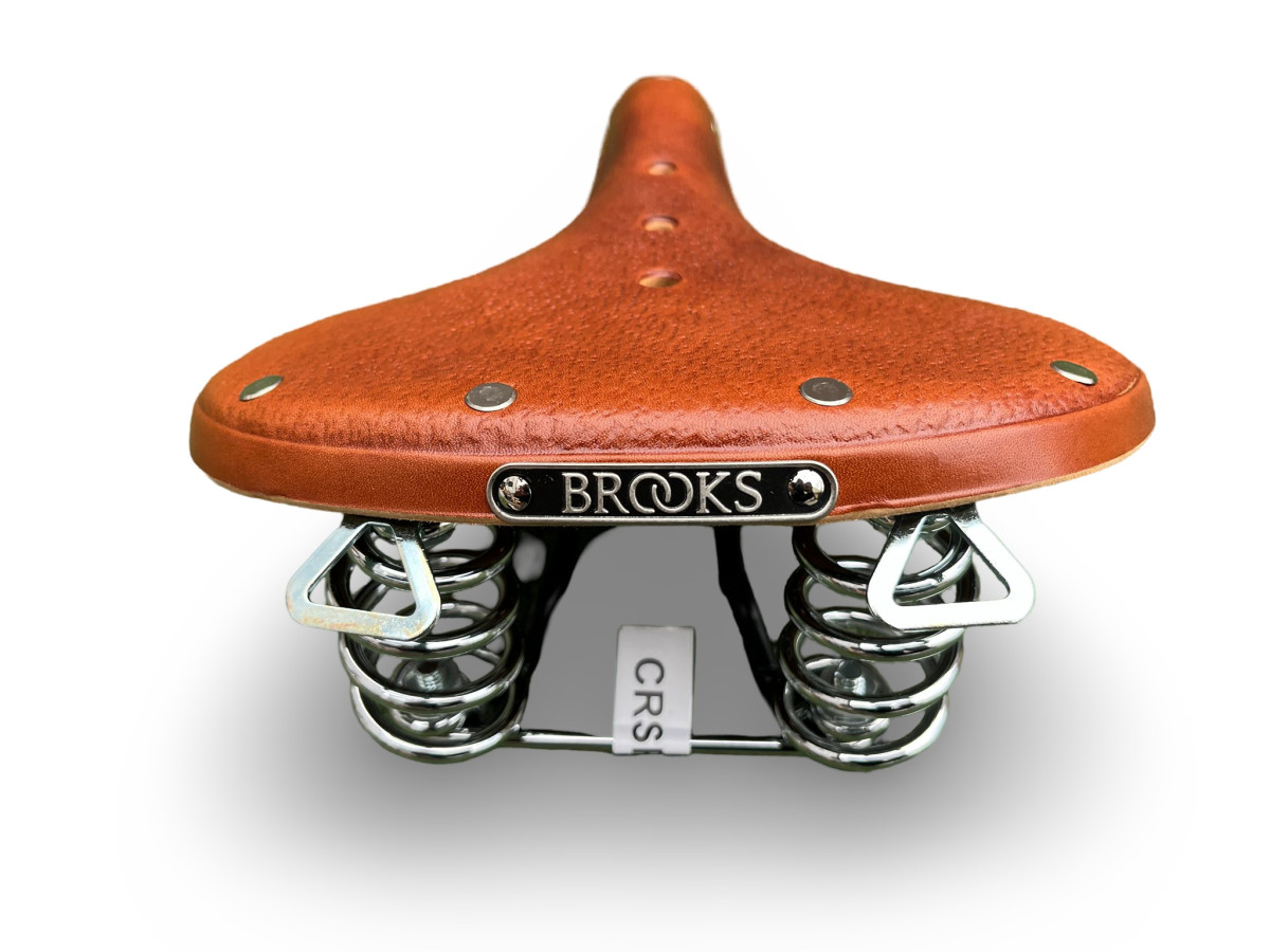 SKÓRZANE SIODEŁKO SIODŁO ROWEROWE BROOKS B67S ORYGINAŁ