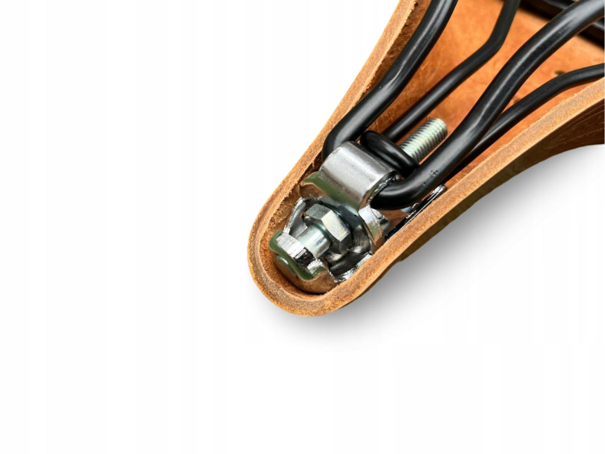 SKÓRZANE SIODEŁKO SIODŁO ROWEROWE BROOKS B67S ORYGINAŁ