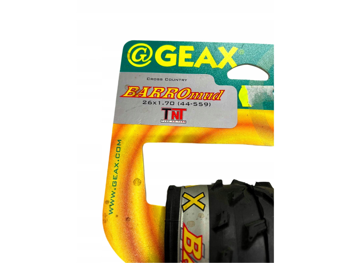 WYPRZEDAŻ! Opona Rowerowa GEAX BARROMud 26x1.7 ZWIJANA KEVLAR BEZDĘTKOWA
