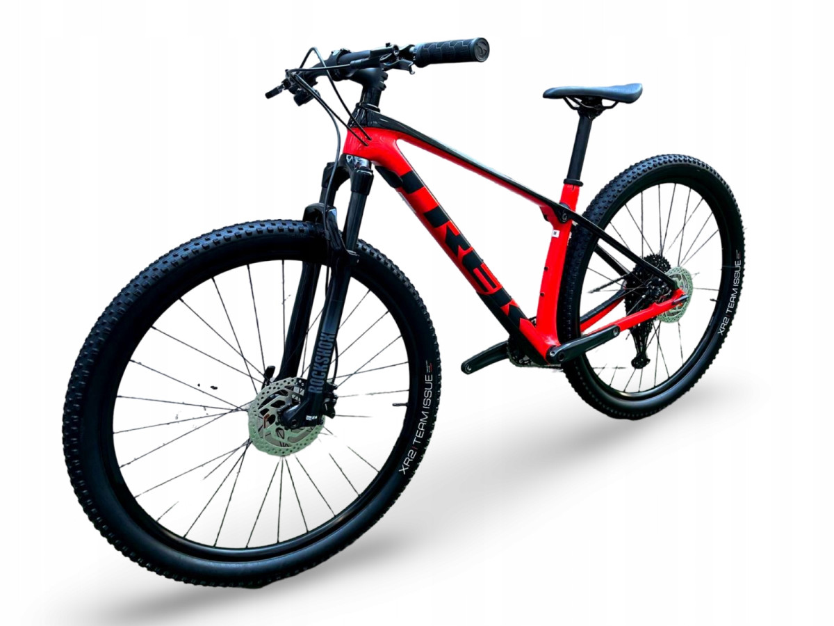 ROWER MTB TREK PROCALIBER 9.5 CARBON M/L 45CM SHIMANO DEORE 12S ROCK SHOX