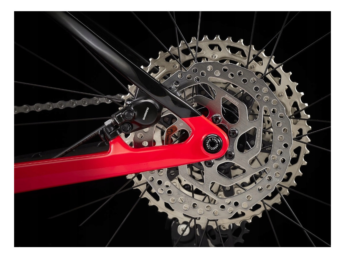 ROWER MTB TREK PROCALIBER 9.5 CARBON M/L 45CM SHIMANO DEORE 12S ROCK SHOX