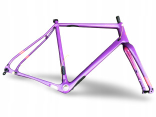 RAMA ROWEROWA GRAVEL CYCLOCROSS FUJI JARI CARBON CX 61CM Z WIDELCEM