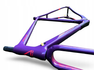 RAMA ROWEROWA GRAVEL CYCLOCROSS FUJI JARI CARBON CX 61CM Z WIDELCEM