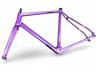 RAMA ROWEROWA GRAVEL CYCLOCROSS FUJI JARI CARBON CX 61CM Z WIDELCEM