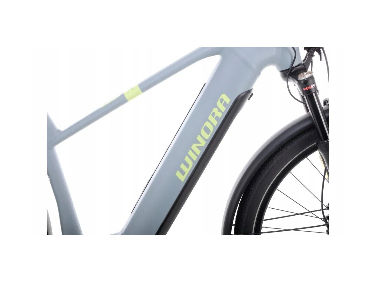 ROWER ELEKTRYCZNY TREKKING WINORA YUCATAN X10 RAMA 40CM YAMAHA PW S2