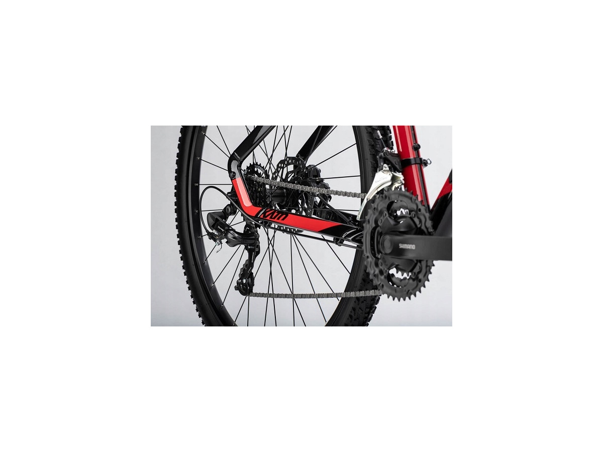 ROWER GÓRSKI MTB GHOST KATO RAMA S KOŁA 27,5" BLACK/RED HYDRAULIKA SHIMANO