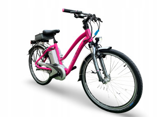 ROWER ELEKTRYCZNY FLYER C10 RAMA 45CM SHIMANO ALFINE PANASONIC 13,4AH