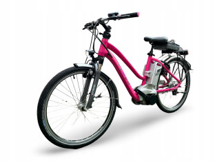 ROWER ELEKTRYCZNY FLYER C10 RAMA 45CM SHIMANO ALFINE PANASONIC 13,4AH