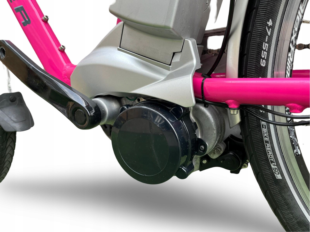 ROWER ELEKTRYCZNY FLYER C10 RAMA 45CM SHIMANO ALFINE PANASONIC 13,4AH