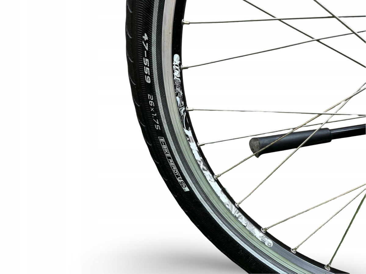 ROWER ELEKTRYCZNY FLYER C10 RAMA 45CM SHIMANO ALFINE PANASONIC 13,4AH