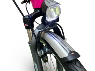 ROWER ELEKTRYCZNY FLYER C10 RAMA 45CM SHIMANO ALFINE PANASONIC 13,4AH