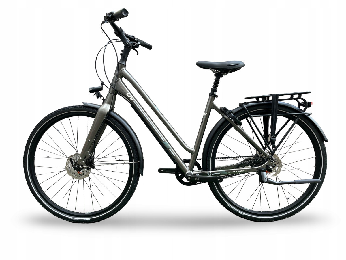 ROWER MIEJSKI GIANT LIV ALLURE CS1 SHIMANO ALFINE PASEK CARBON GATES LEKKI
