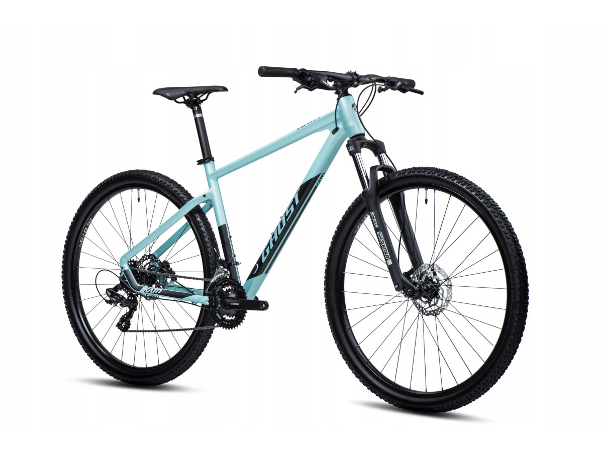 ROWER GÓRSKI MTB GHOST KATO RAMA L KOŁA 29 MINT/BLACK HYDRAULIKA SHIMANO