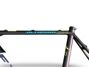 RAMA GRAVEL KARBONOWA FUJI ALTAMIRA CX 1.5 ROZMIAR 58CM Z WIDELCEM