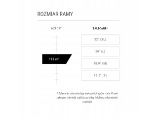 ROWER MTB SUPERIOR XC879 RAMA M 18" SHIMANO DEORE 2X10 RST AERIAL AIR
