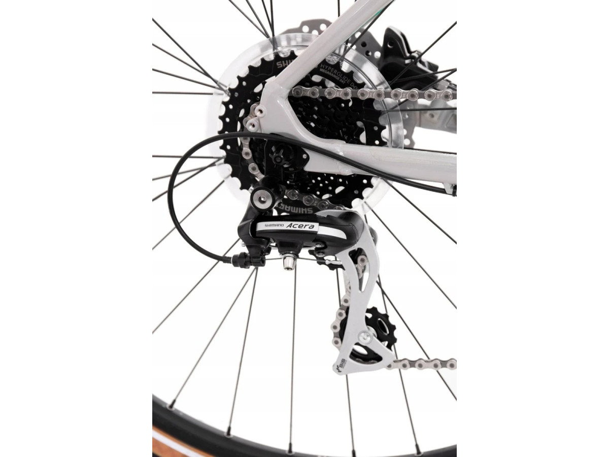 ROWER CROSSOWY ROCK MACHINE CROSSRIDE 300 RAMA M 17" SHIMANO ACERA DISC