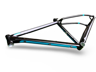 RAMA ROWEROWA MTB TRAIL XC BREEZER THUNDER PRO 29 BLACK/CYAN 20,5"