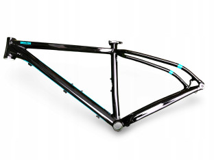RAMA ROWEROWA MTB TRAIL XC BREEZER THUNDER PRO 29 BLACK/CYAN 18,5"