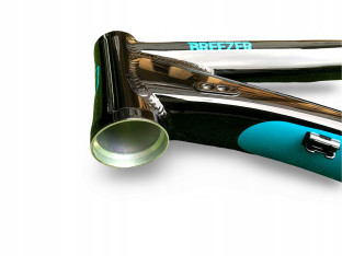 RAMA ROWEROWA MTB TRAIL XC BREEZER THUNDER PRO 29 BLACK/CYAN 17,5"