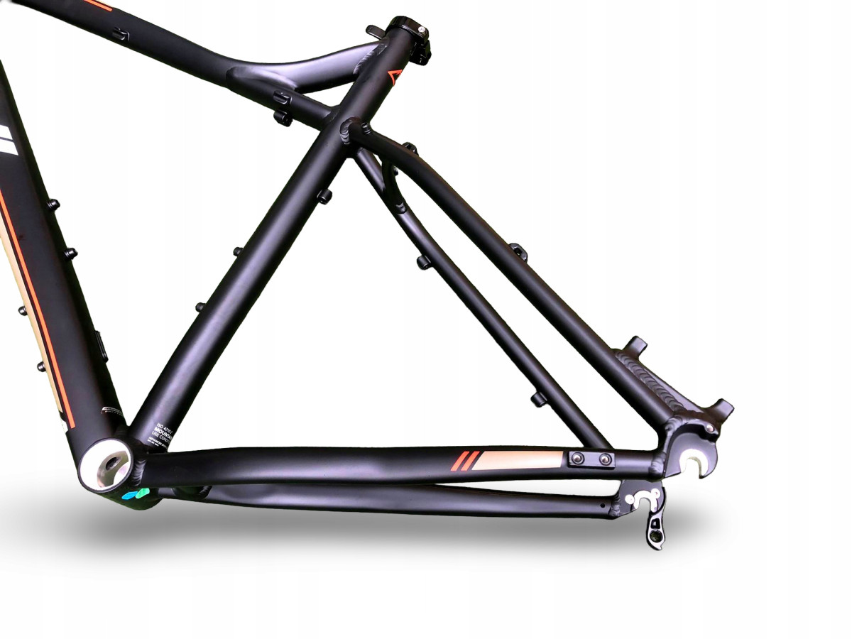 RAMA ROWEROWA MTB FUJI NEVADA 27,5 1.5 SATIN BLACK ROZMIAR 21" XL