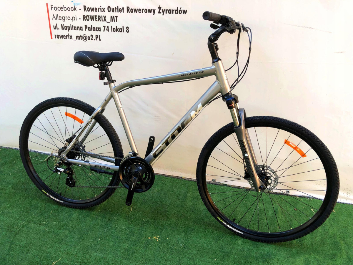 NOWY STORM CROSS AERO 3.0 SHIMANO ALTUS HYDRAULIKA SR SUNTOUR BLOKADA