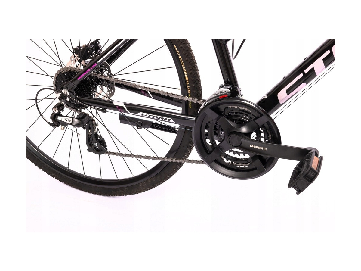ROWER CROSSOWY STORM CROSS AERO 3.0 LADY RAMA 19" HYDRAULIKA SHIMANO ALTUS