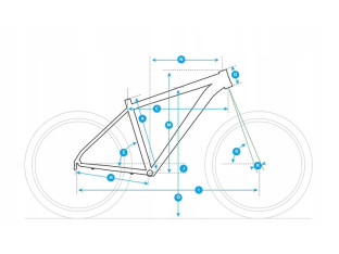 ROWER MTB FUJI NEVADA 3.0 LTD RAMA L 19" SHIMANO ALTUS 3X9 HYDRAULIKA