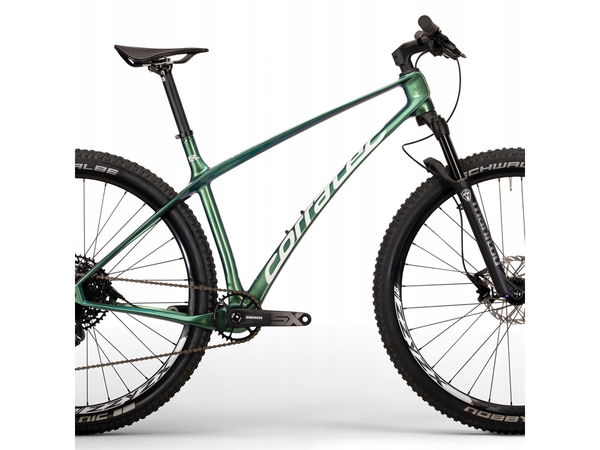 ROWER GÓRSKI CORRATEC REVO BOW CARBON RAMA L 49CM SRAM SX EAGLE MANITOU