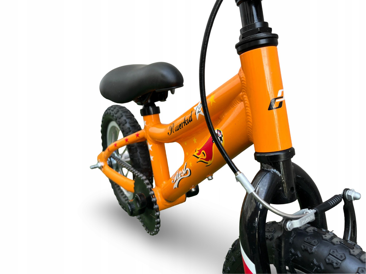 ROWER DZIECIĘCY GHOST POWERKID KOŁA 12" ALUMINIOWY LEKKI