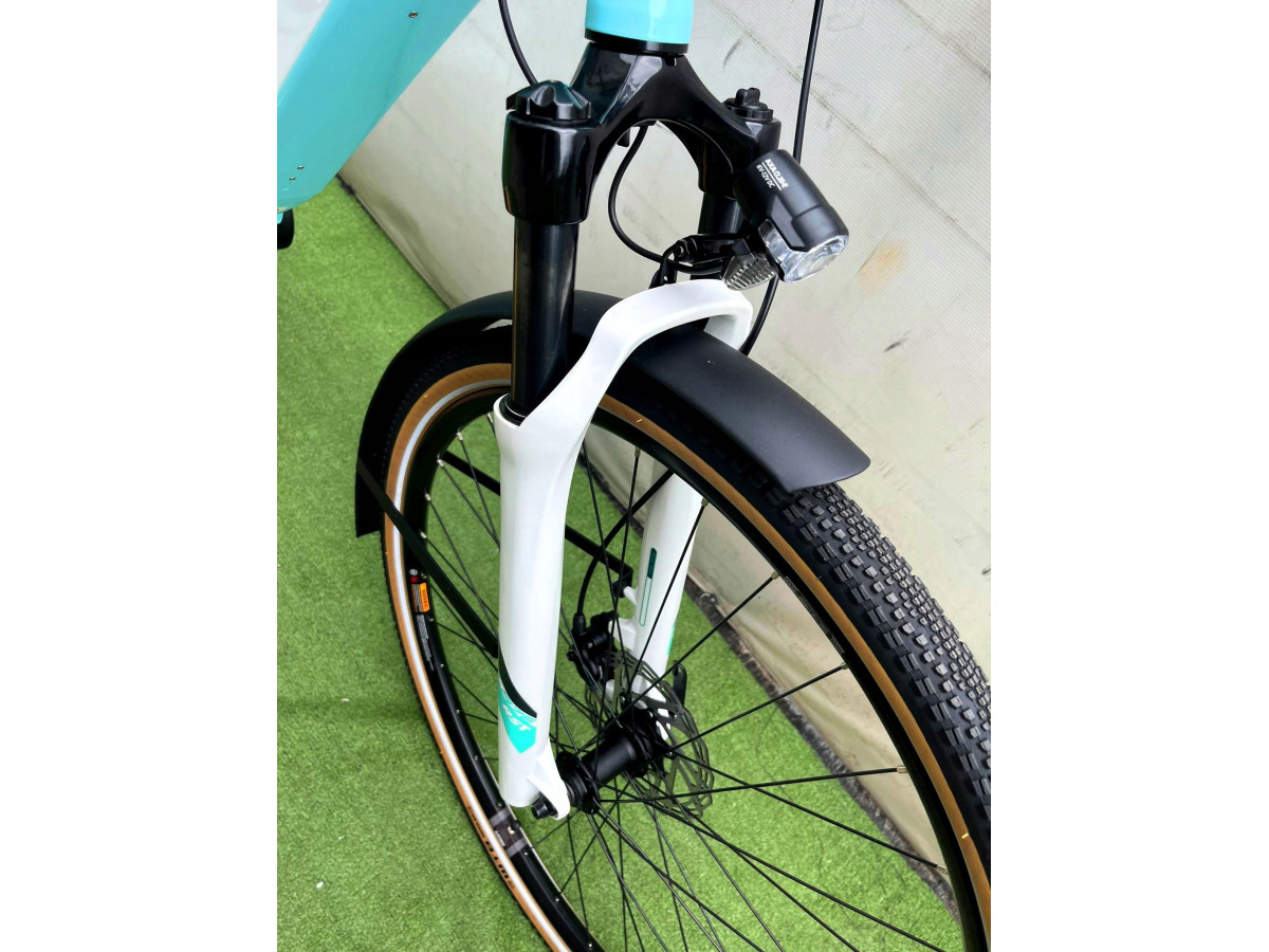 ROCK MACHINE CROSSRIDE INT E400 B LADY TOURING RAMA L 19" BOSCH ALIVIO