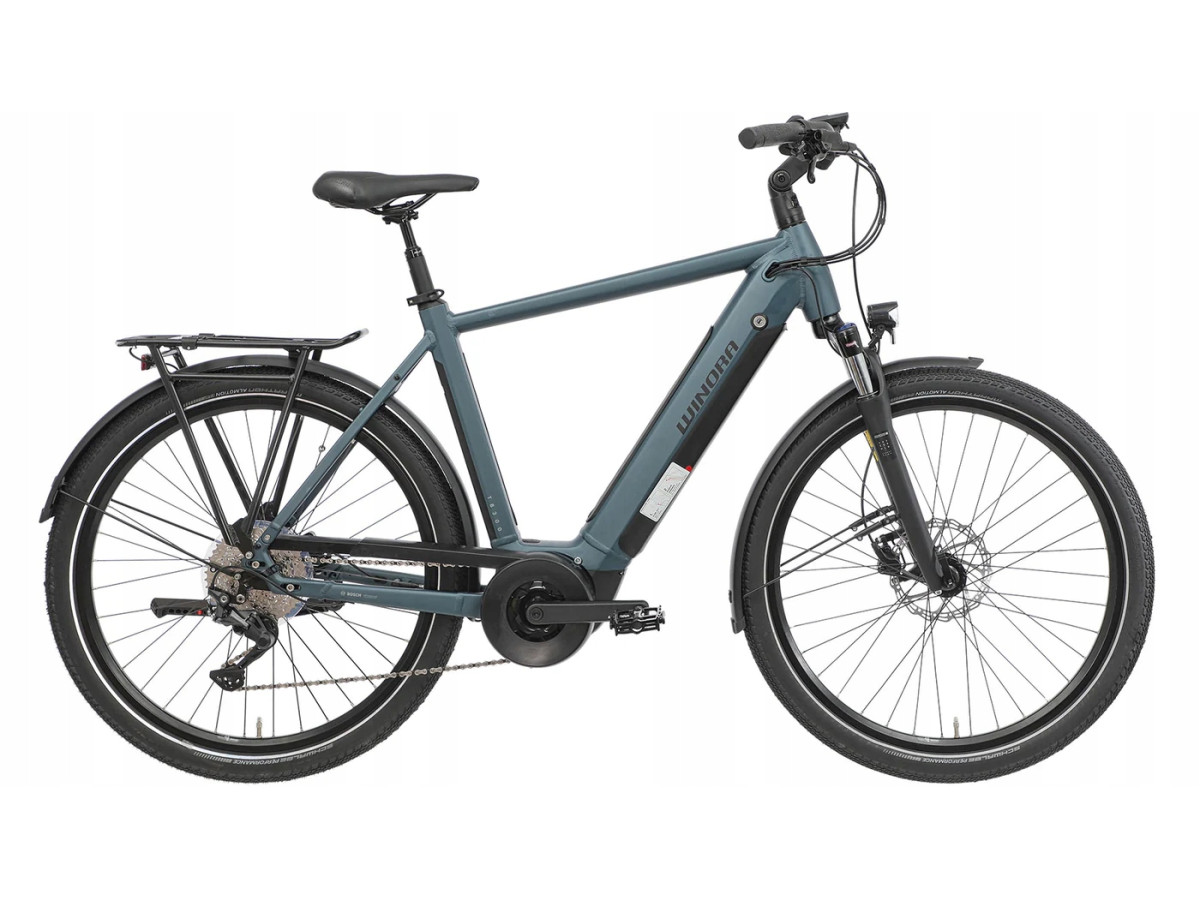 ROWER ELEKTRYCZNY WINORA TB300 BOSCH PERFORMANCE 625WH SHIMANO DEORE 52CM