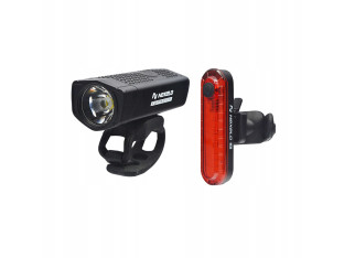 Zestaw lamp NEXELO SUPREME - PIXALIT SET, 350lm 1100mAh USB WODOODPORNE